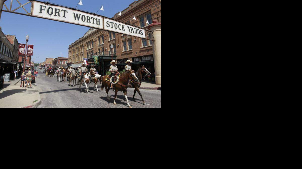 
Hotels, residences, offices and livestock auctions are planned for nearly 70 acres in the Stockyards.
