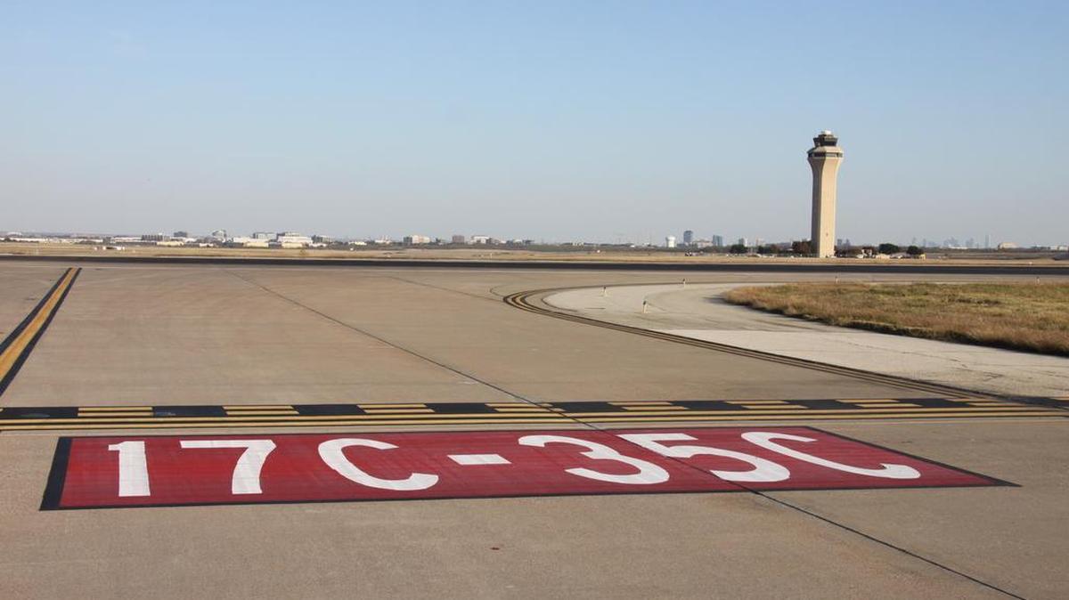 DFW Airport plans to revamp its busiest runway, 17C/35C, in 2018 with a $52 million federal grant.