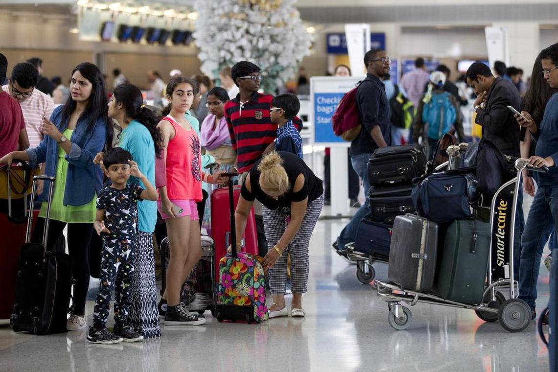DFW Airport’s terminals can get crowded during summer travel season.