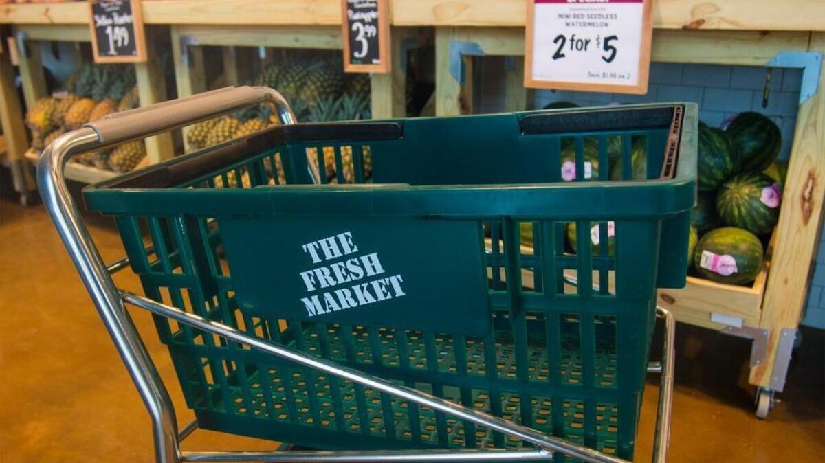 The Fresh Market grocery store at 1701 River Run in Fort Worth opened last June.