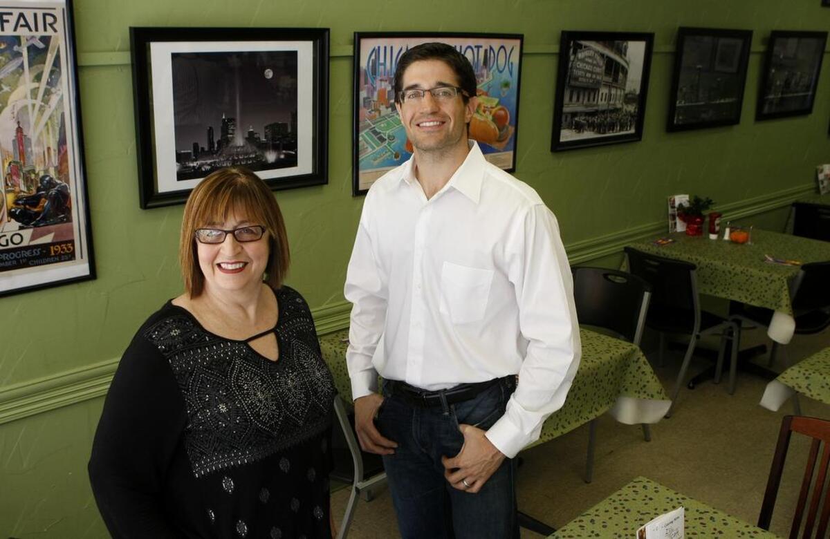 Janet Capua and her son, Carlo Capua, are owners of Z’s Cafe.