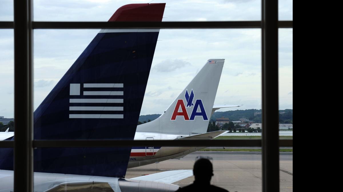 
American Airlines and US Airways completed their merger in late 2013. 

