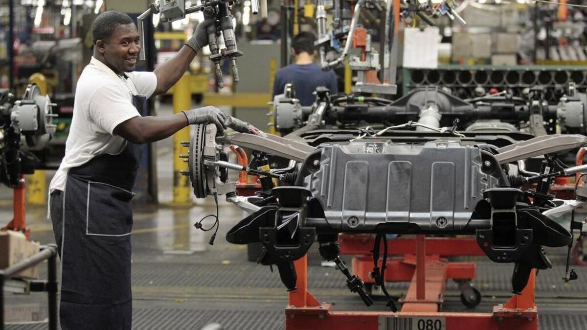 General Motors Arlington Assembly plant, where it builds large SUVs like the Chevrolet Tahoe and Cadillac Escalade, is in the midst of a $1.4 billion expansion.