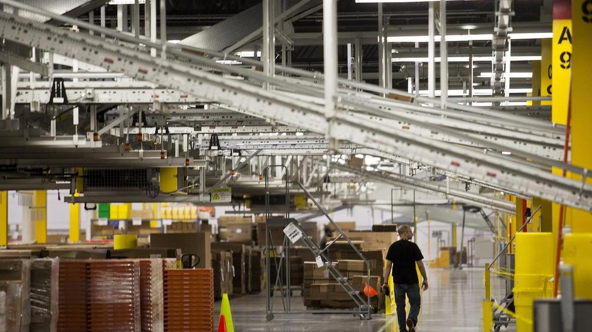 
Amazon has added hundreds of jobs at its fulfillment center in Haslet. 
