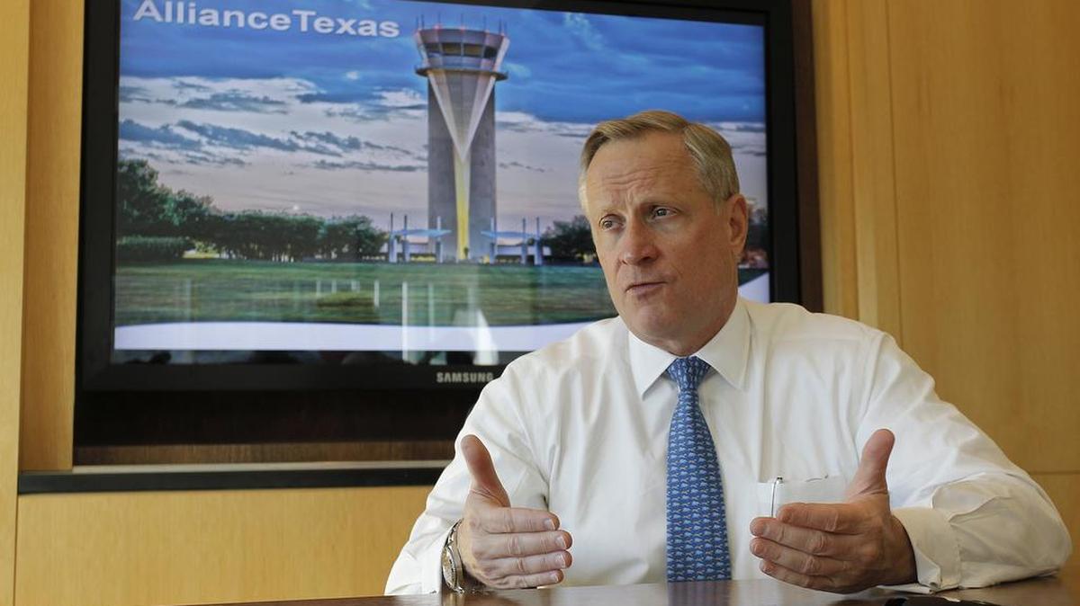Ross Perot Jr. is chairman of Hillwood Development, the company behind Alliance in far north Fort Worth.