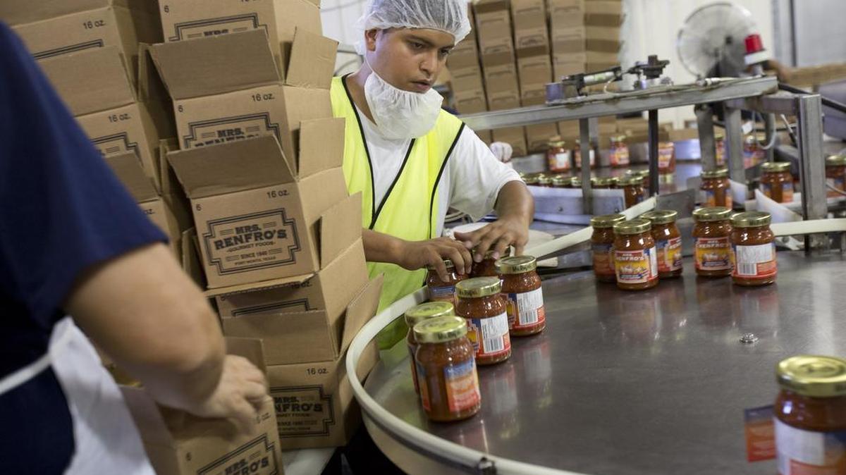 Renfro Foods would like to sell its salsa, made at its Fort Worth factory, in Mexico.