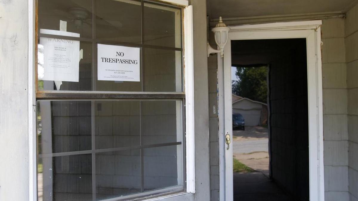 In November, 969 foreclosure auctions or bank repossessions were recorded in North Texas courthouses.