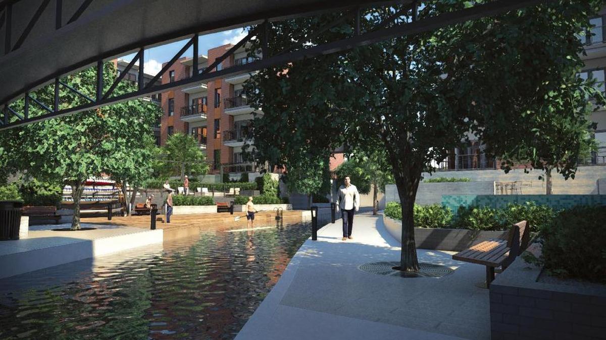 Panther Island project rendering.