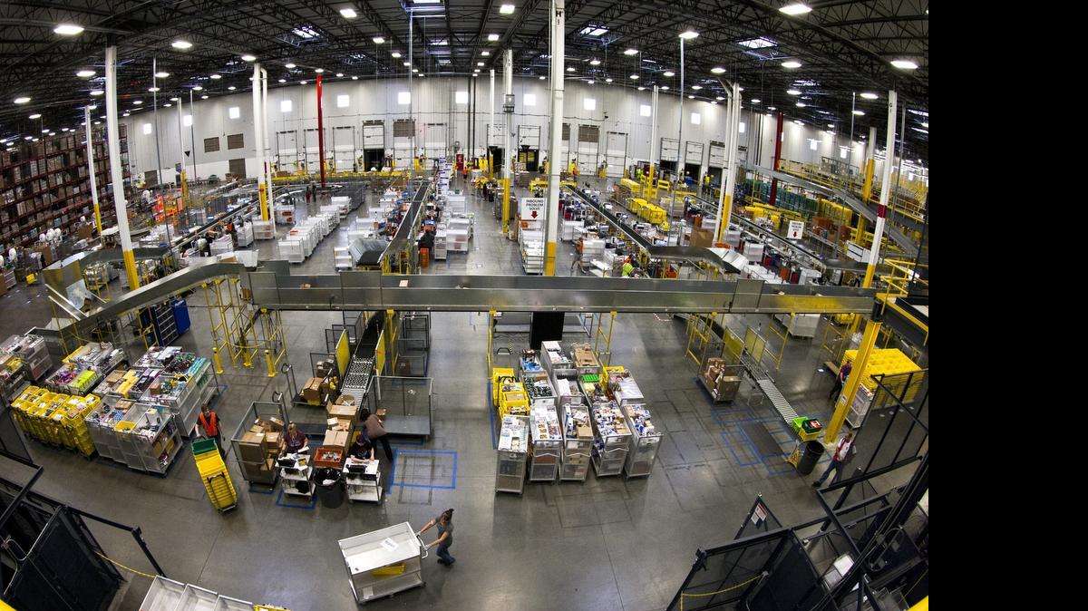
Amazon employs about 2,000 associates at its fulfillment center in Haslet, which handles smaller items, such as books, electronics and consumer goods.
