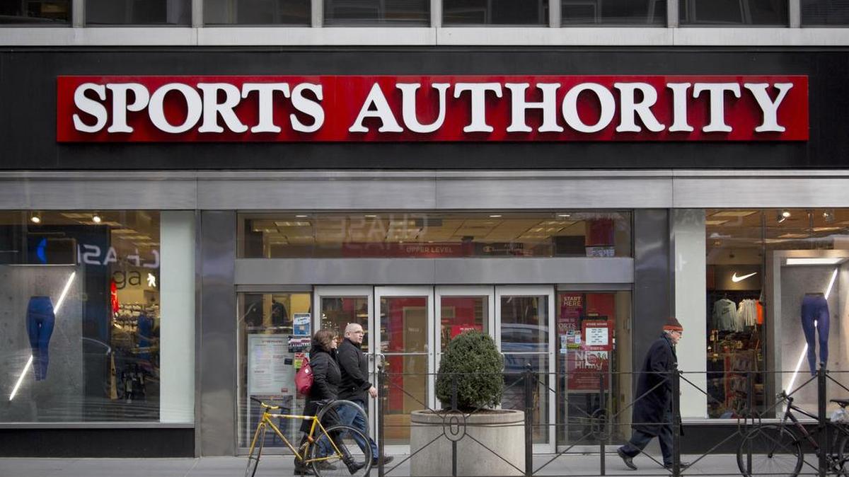 Sports Authority filed for bankruptcy Wednesday after failing to exploit the fitness boom that's been a rare bright spot in retail.