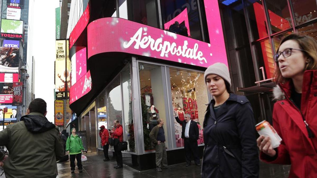 Aeropostale, once a vibrant teen retailer in U.S. malls, said Wednesday it’s seeking Chapter 11 bankruptcy protection.