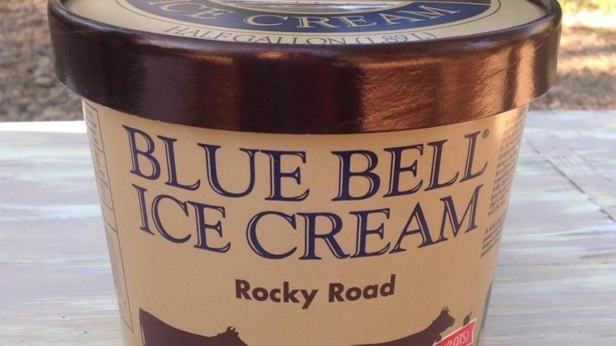 Blue Bell’s rocky road flavor returned to shelves Monday