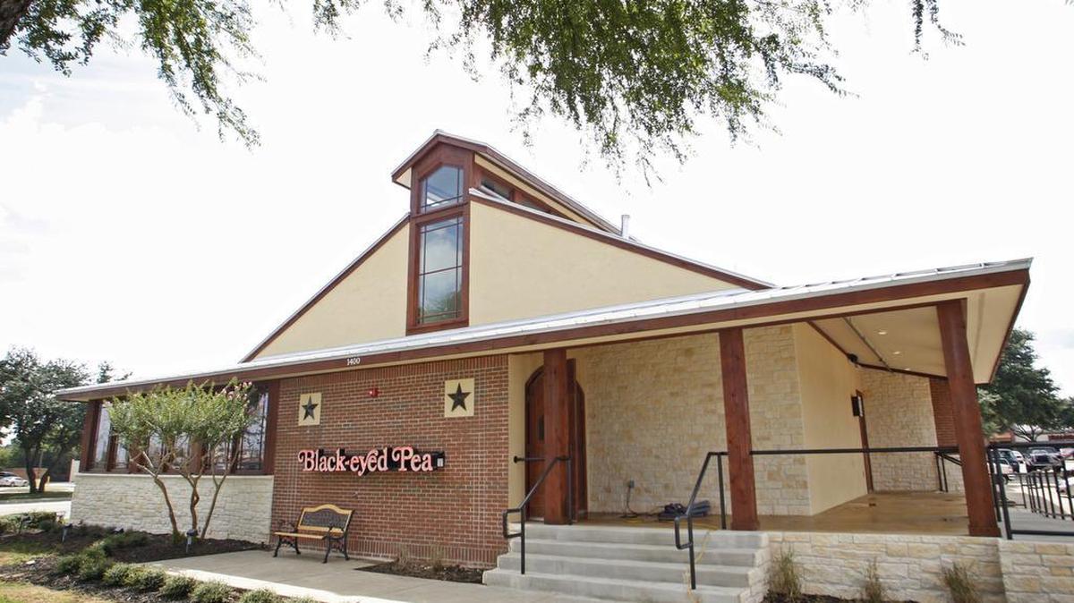 The owner of the Texas Black-eyed Pea restaurants, including this one North Collins in Arlington, has filed for bankruptcy protection.