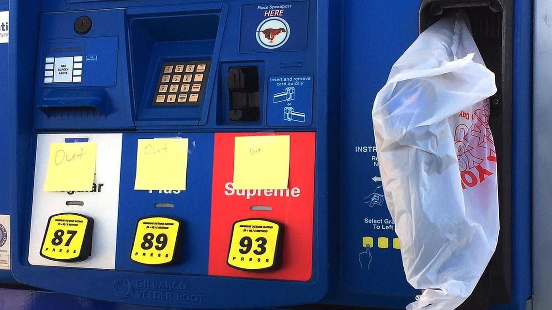 Empty fuel pumps became a common sight after drivers rushed to fill their tanks in the wake of Hurricane Harvey.