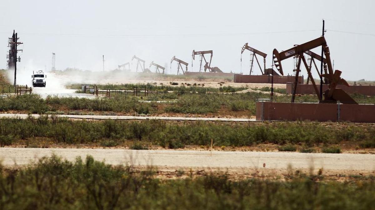 
Production has been curtailed in Texas following a sharp decline in oil prices. 
