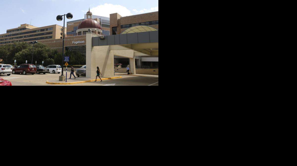 
A case of Ebola at Texas Health Presbyterian Hospital Dallas led to a sharp decline in patients at the hospital in October 2014.