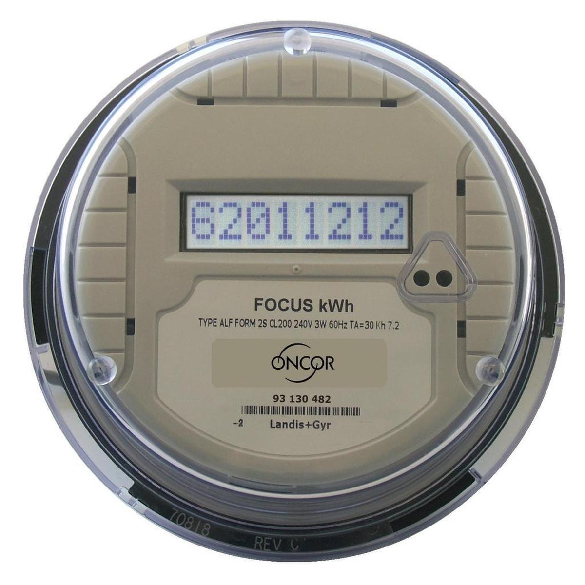 Advanced electrical utility meter, or smart meter.
