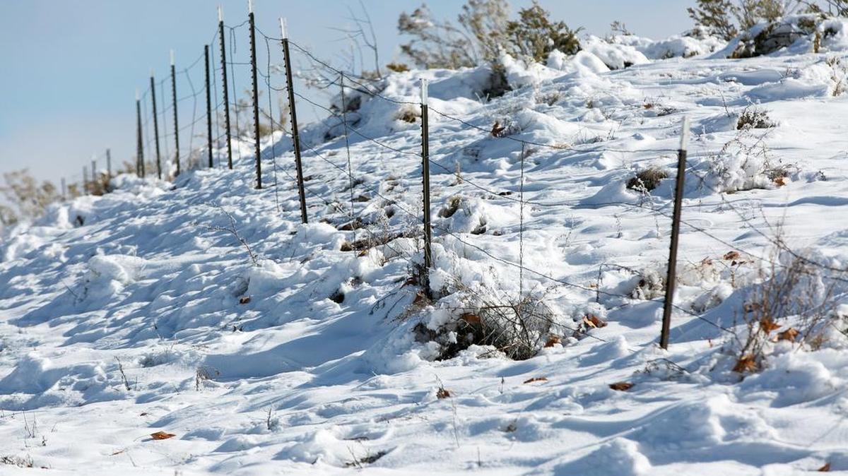 A late December blizzard dumped more than a foot of snow in some areas including Las Cruces, N.M.