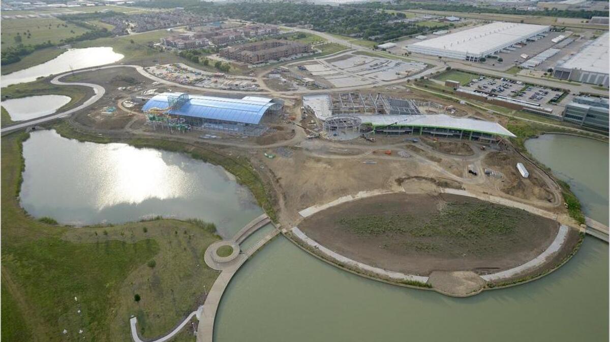 Grand Prairie’s Epic Waters indoor water park is being built at 5610 Lake Ridge Parkway.
