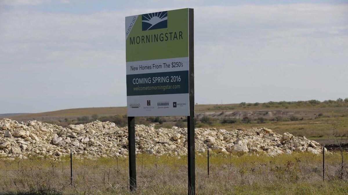 Morningstar is a 2,100 home development in Fort Worth’s ETJ in Parker County.