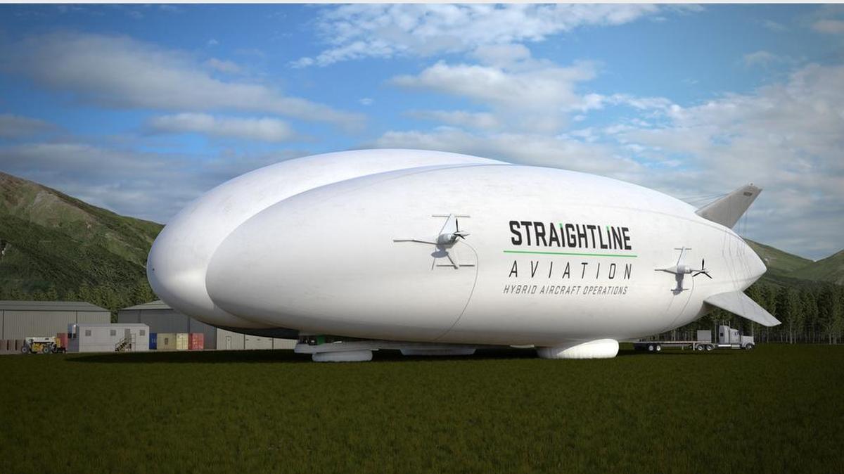 Straightline Aviation signed a letter of intent to purchase up to 12 Lockheed Martin Hybrid Airships.