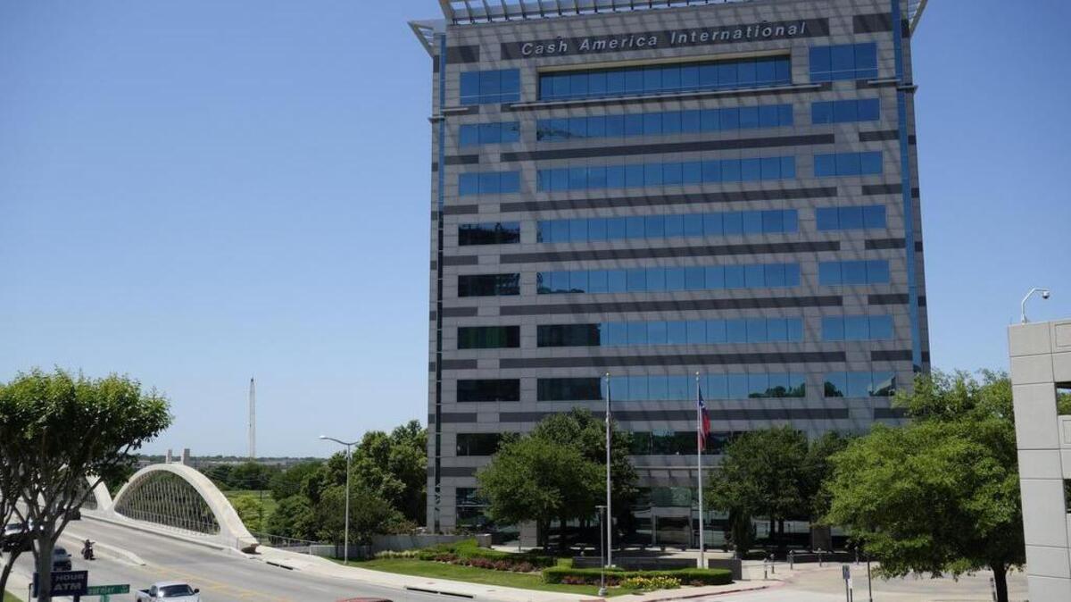 The newly merged FirstCash Inc. will be headquartered at the Cash America building in Fort Worth.