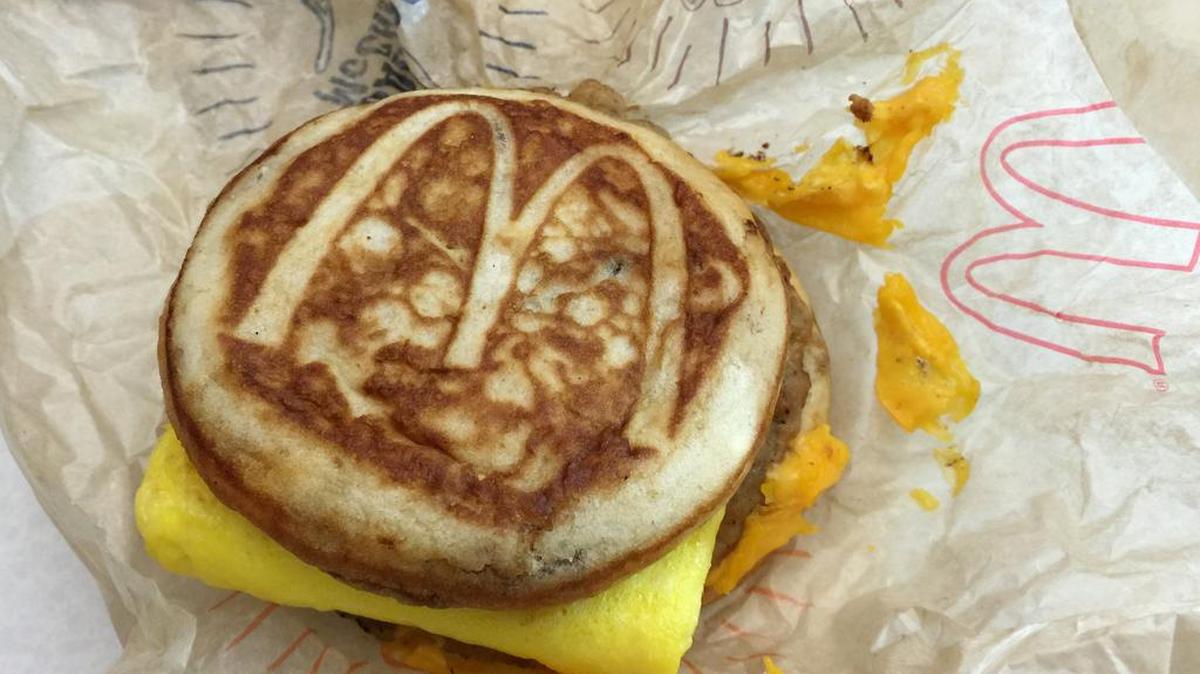 McDonald’s, the world’s biggest burger chain, said sales rose a disappointing 1.8 percent even with the benefits from all-day breakfast, which began in October. McDonald’s plans to start offering the McGriddle sandwich in late August.