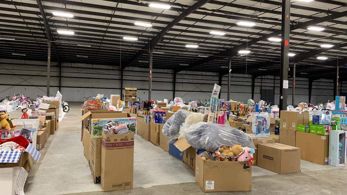 The nonprofit Christmas Wish Project is searching for a warehouse to store gifts for around 1,200 children.