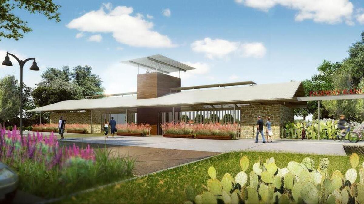 Rendering of Fairway Ranch amenity center
