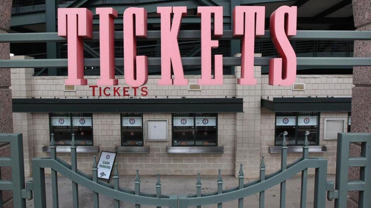 There are still alternate ways of getting tickets to see the Texas Rangers. Opening Day is Thursday.