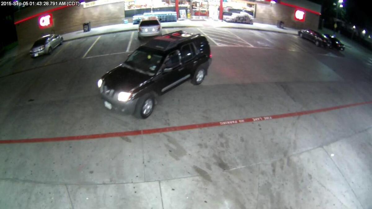 
Arlington police would like to identify this car seen at a QuikTrip early Saturday. 
