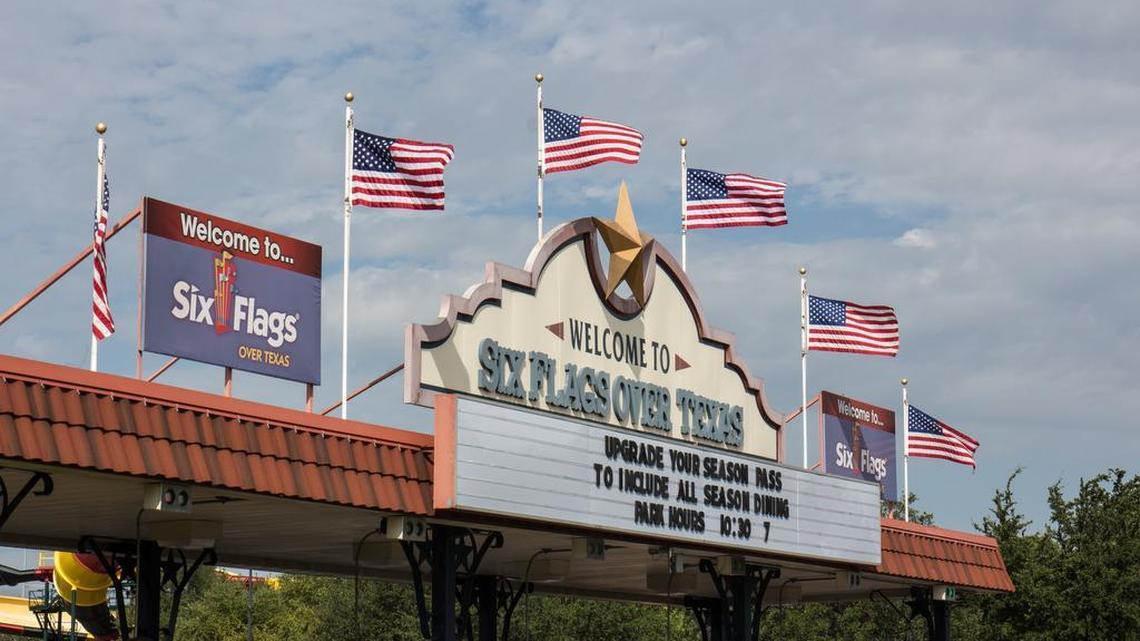 Four people were hospitalized due to an electronic malfunction on a ride at Six Flags Over Texas.