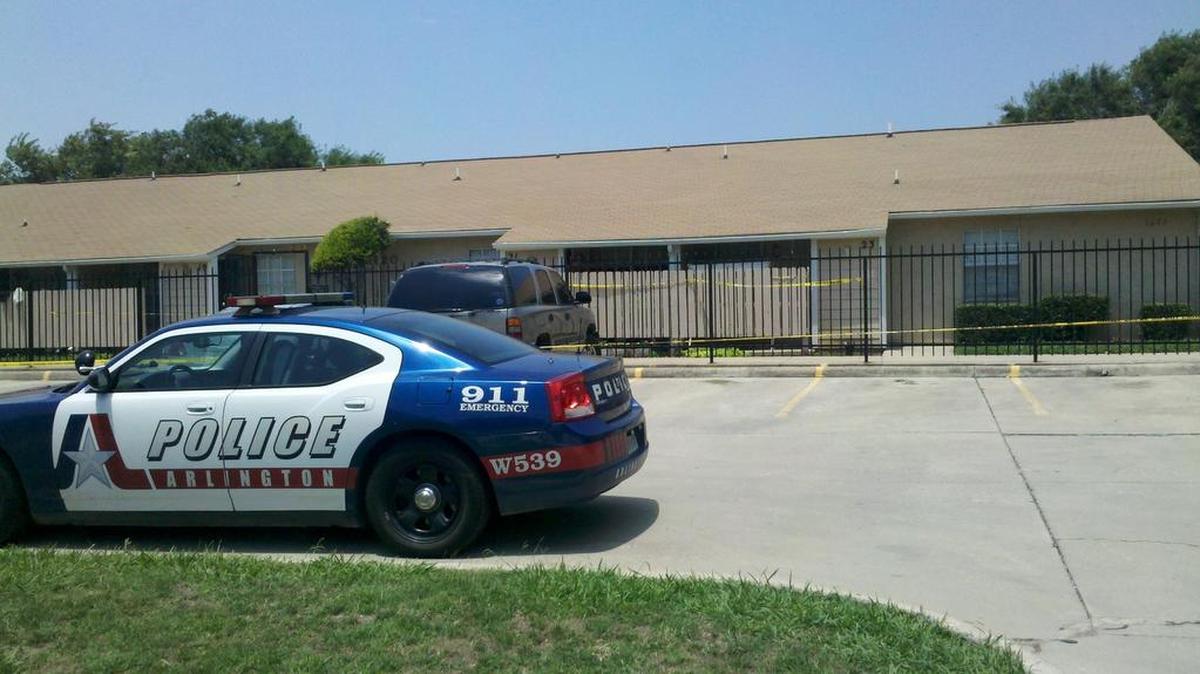 An arrest was recently made in the 2012 double murder at this apartment on Waverly Drive in Arlington.