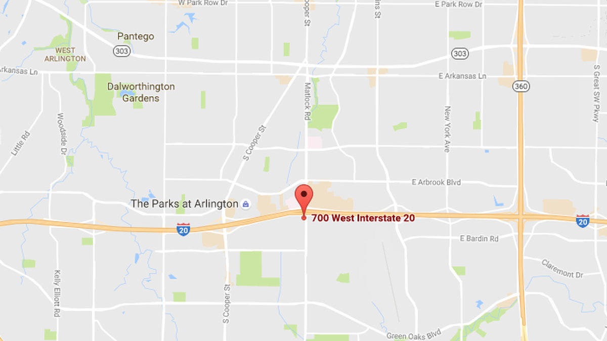 The driver, who has not been identified, was thrown from a car in a single-car accident and pronounced dead at the scene on the 700 block of West Interstate 20 near Matlock Rd.