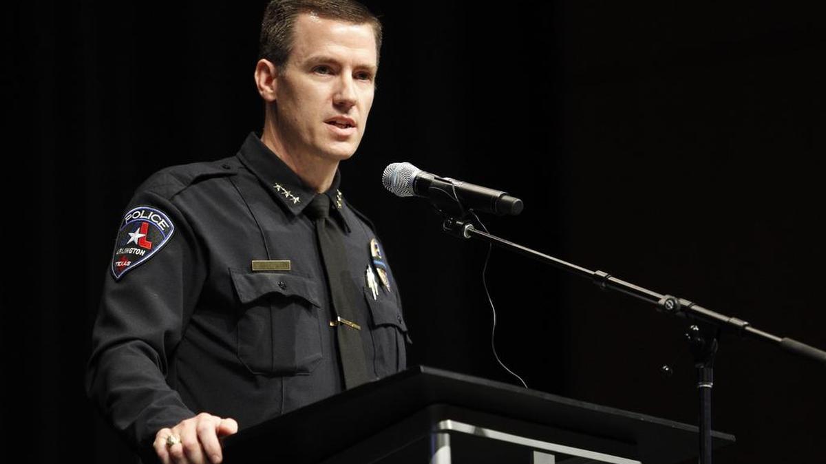 Arlington Police Chief Will Johnson