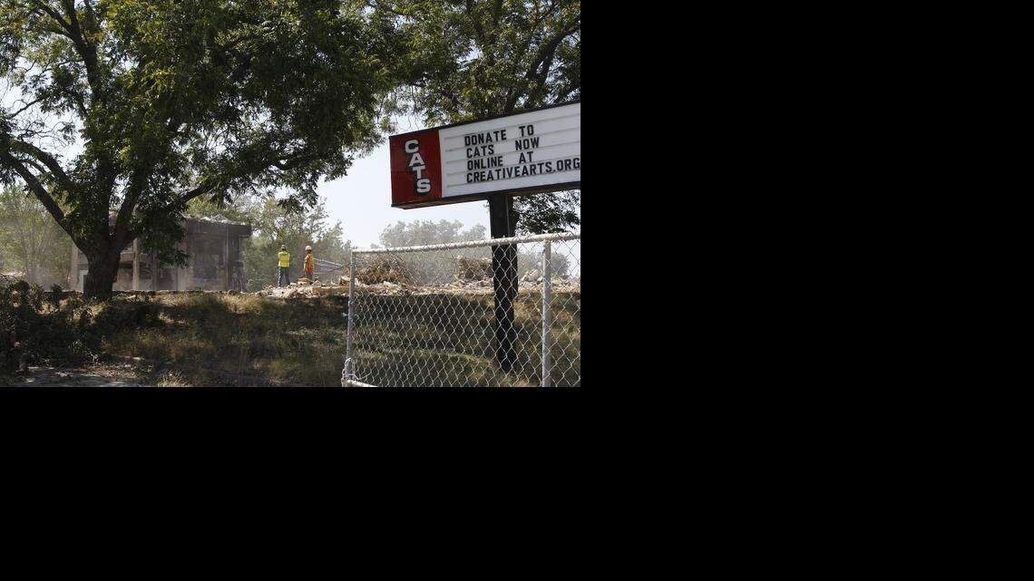 
The Creative Arts and Theatre School building was demolished in October and the property sold Tuesday to two Arlington doctors.
