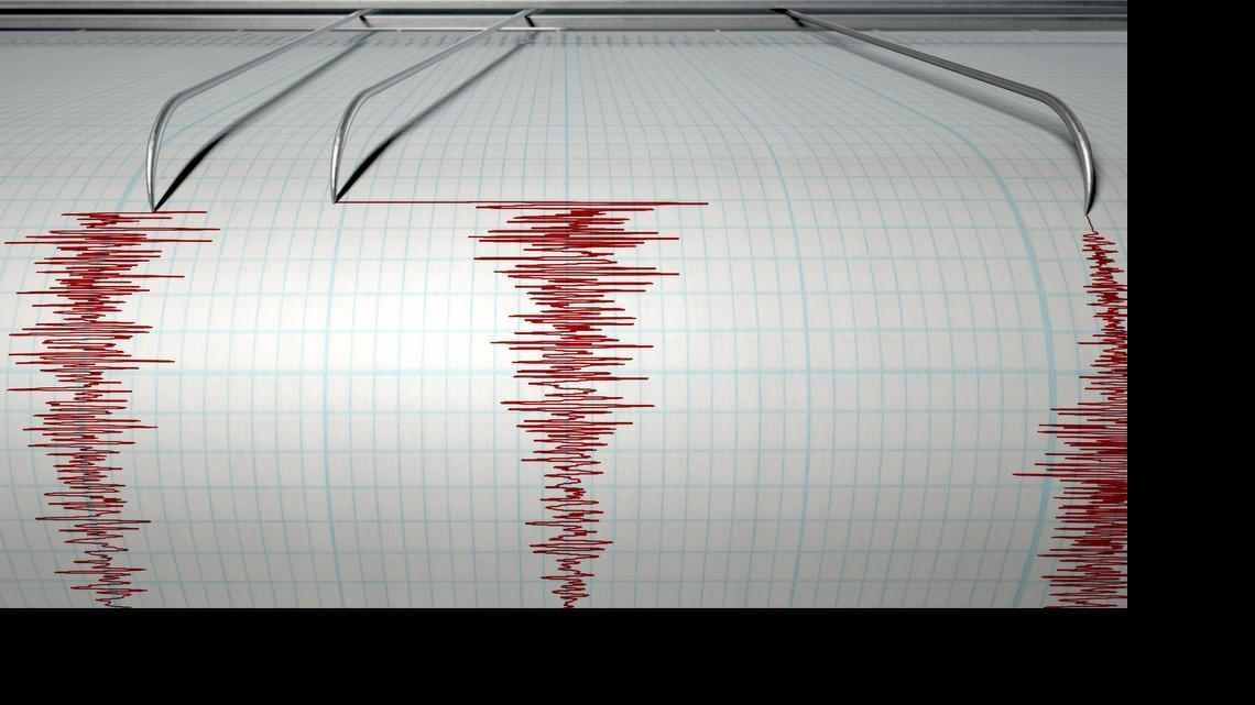 
A seismograph records earthquake activity
