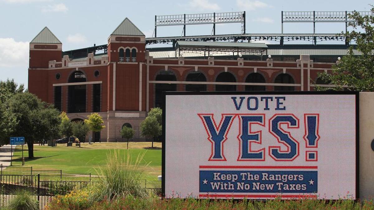 The Keep the Rangers campaign kicked off at an event at the Arlington Convention Center on Aug. 7. Sources say plans are being developed to save most, if not all, of Globe Life Park in Arlington for other uses if Arlington voters approve $500 million in public financing for a retractable-roof stadium for the Rangers that would open in 2021.