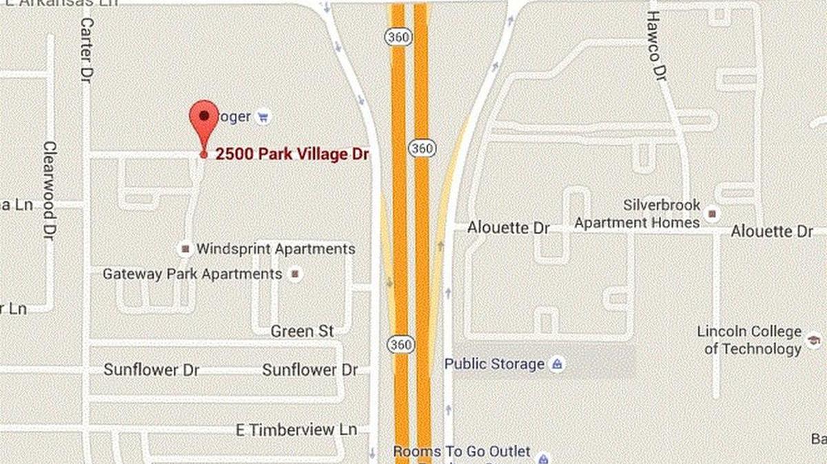 A 26-year-old man was shot in his apartment at 2500 Park Village Drive Saturday.
