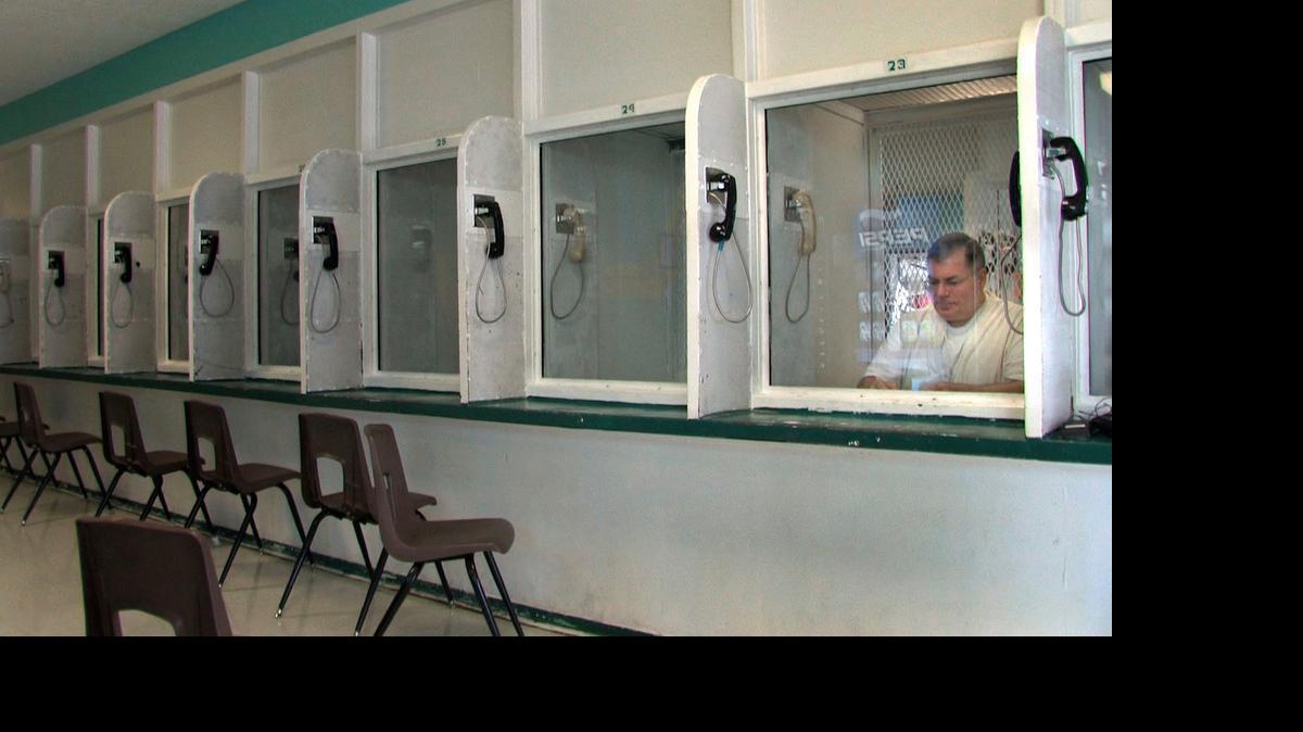 
Lester Bower sits on death row at the Polunsky Unit in South Texas in 2008.

