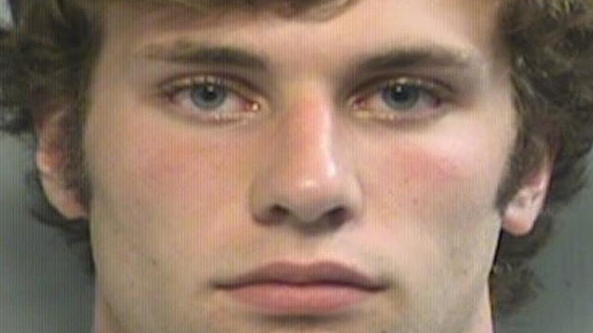 Ryan Westbrook was arrested by Arlington police and faces a graffiti charge.
