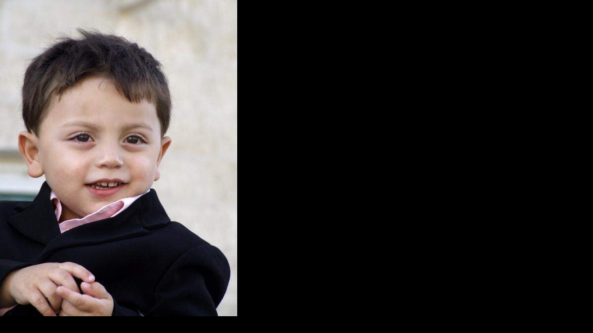 
Family photo of Abdallah Khader, who was nearly 3 when he was injured in a wreck in Arlington. He died Sunday of his injuries. 
