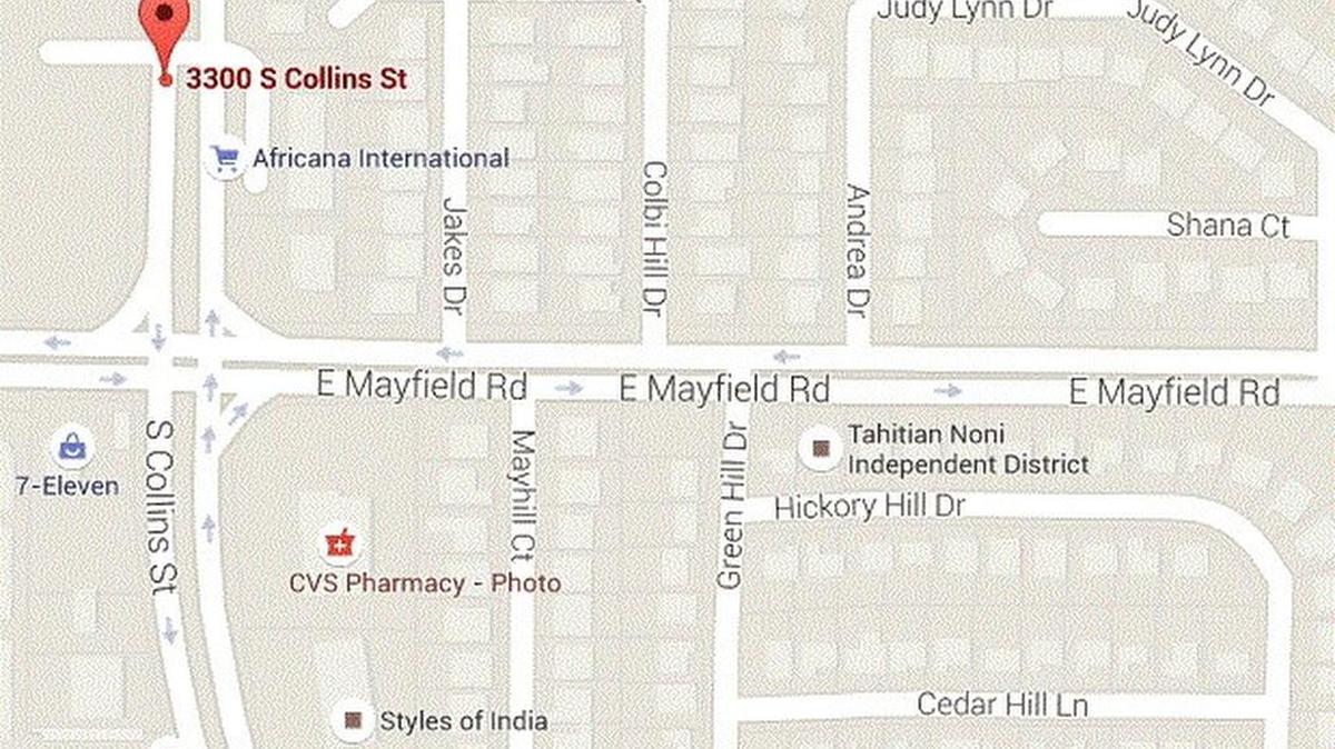 A 56-year-old man died Jan. 7 after he crashed his SUV in the 3300 block of South Collins Street.
