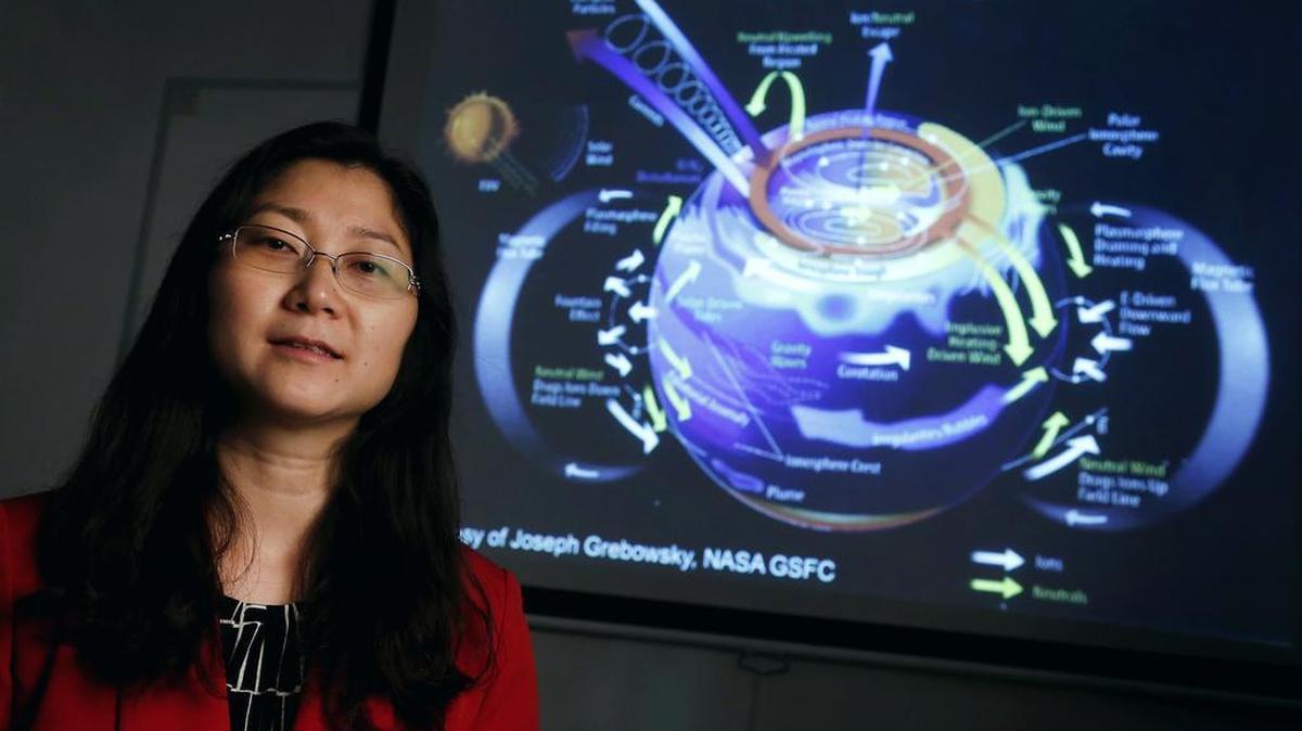 UT Arlington associate physics professor Yue Deng is the leader of a $7.3 million national initiative to develop a next-generation space weather simulator.