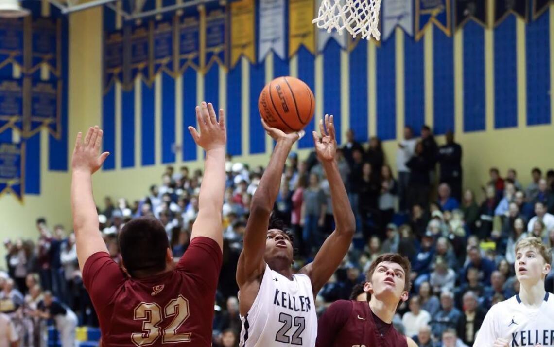Keller is now the boys basketball team wearing a target | Fort Worth ...