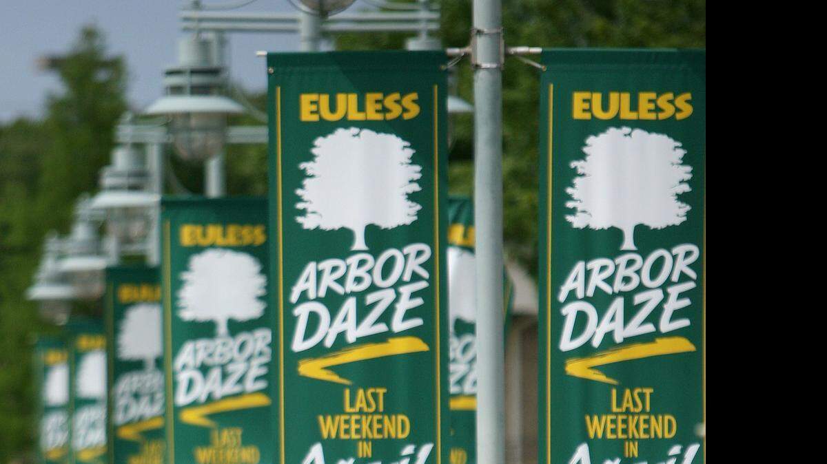 
The annual Arbor Daze festival is Friday and Saturday in Euless.
