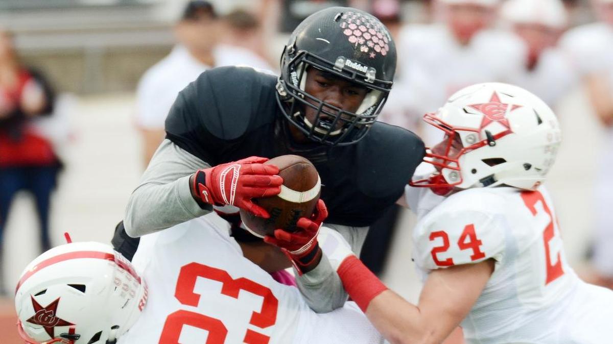 Colleyville Heritage's Ke'von Ahmad should be part of a talented receiver corps next season.