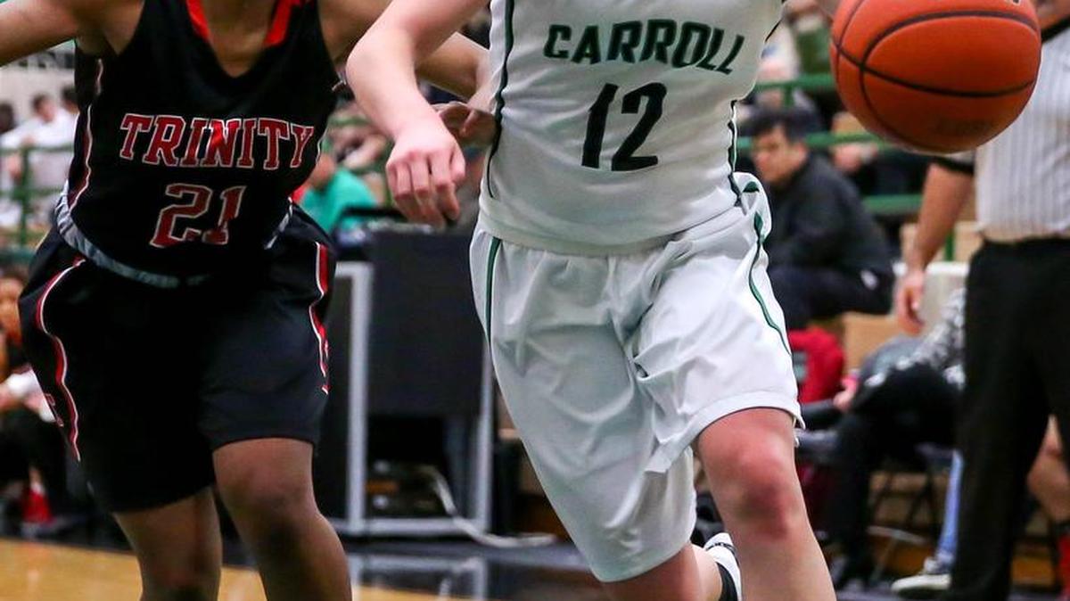 Carroll senior guard Natalie Flexer (12) has played an important leadership role for a team that features many younger players this season.