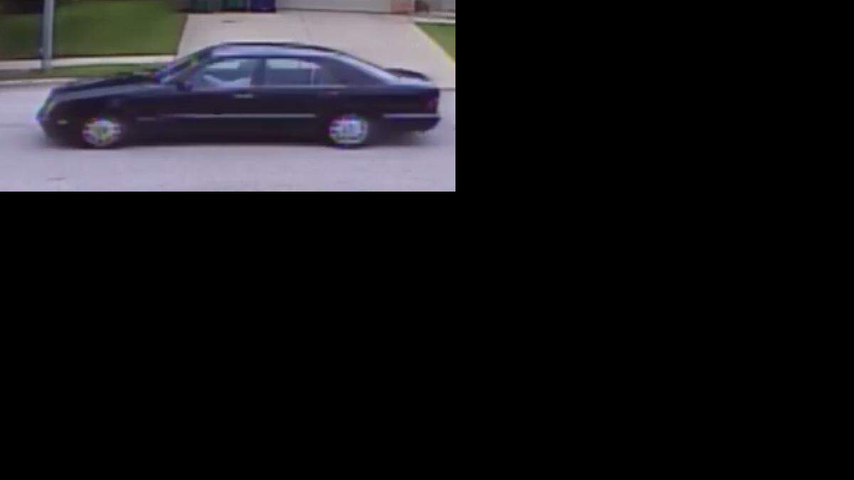 
A Watauga home surveillance camera captured this photo of a black Mercedes C23 which police believed was used by a man who attempted to abduct a girl walking home from school on Monday afternoon. Anyone with information should call Watauga police at 817-514-5783.
