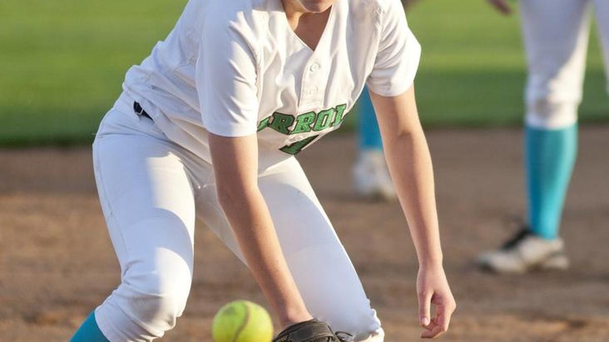 Carroll’s Christina Hill is one of four batters hitting over .400 for the Lady Dragons.